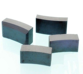 Kalite  6Fe2O3 Ferrite Bar Magnets Charcoal Gray For Textile Machine Motor fabrika