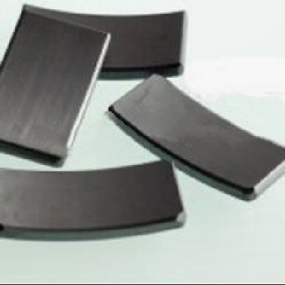Özel Kalıcı DC Motor Mıknatıs Sac Segmenti Siyah