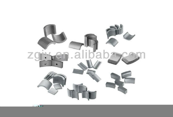 Elektrik Motorları, Manyetik Kaplinler ve Sensörler için 345 Parça Kapasite Halka Kalıcı Ferrit Mıknatıs Manyetik Bileşenler